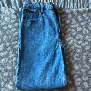Abercrombie and Fitch Ultra High Rise 90s Straight Jeans